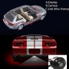 4.3" LCD Color Display Monitor+360° Front/Sides/Rear Reverse Parking HD Camera