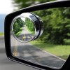 Car 360 Angle Adjustable Rotative Vehicle Blind Spot Wide Angle View Round Mirror(2 PCS)