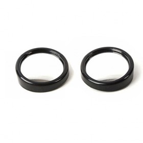 360 Degrees Adjustable Aar of Small Round Mirror Auxiliary Mirror Blind Spot Wide Angle Lens