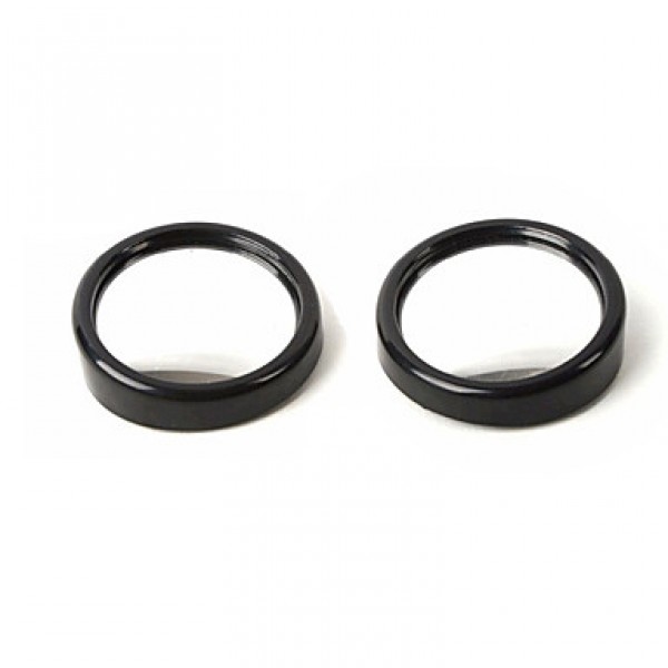 360 Degrees Adjustable Aar of Small Round Mirror Auxiliary Mirror Blind Spot Wide Angle Lens