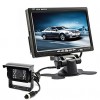 7 Inch HD Monitor +BUS 170°HD Car Rear View Camera Waterproof Camera Cable length 10M, 16M, 20M,